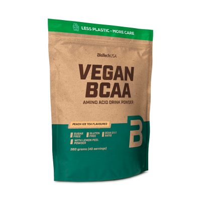 BioTechUSA Vegan BCAA 360 g Peach ice tea BioTechUSA Vegan BCAA 360 g Peach ice tea