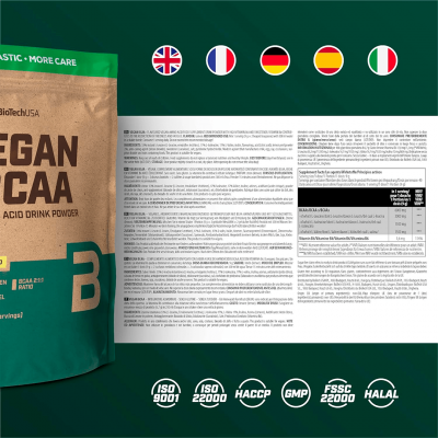 BioTechUSA Vegan BCAA 360 g Lemon BioTechUSA Vegan BCAA 360 g Lemon