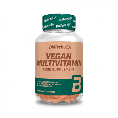 BioTechUSA Vegan Multivitamin 60 tabs BioTechUSA Vegan Multivitamin 60 tabs