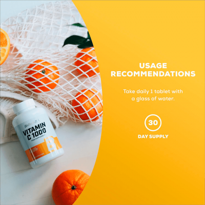 BioTechUSA Vitamin C 1000 Bioflavonoids 30 tabs BioTechUSA Vitamin C 1000 Bioflavonoids 30 tabs