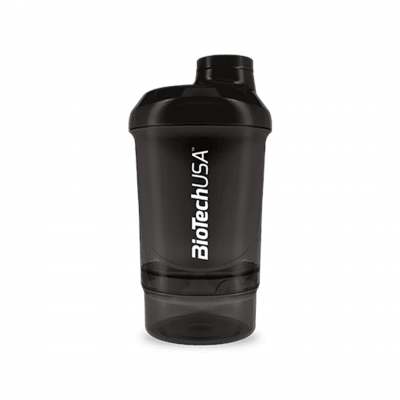 BioTechUSA Wave+ Nano Shaker 300 ml (+150 ml) Black BioTechUSA Wave+ Nano Shaker 300 ml (+150 ml) Black