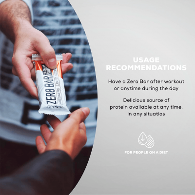 BioTechUSA ZERO Bar 50 g Apple pie BioTechUSA ZERO Bar 50 g Apple pie