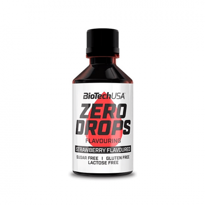 BioTechUSA Zero Drops 50 ml Strawberry BioTechUSA Zero Drops 50 ml Strawberry