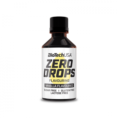 BioTechUSA Zero Drops 50 ml Vanilla BioTechUSA Zero Drops 50 ml Vanilla