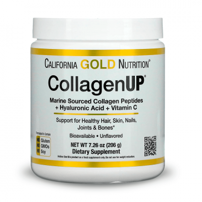 California Gold Nutrition CollagenUp 206 g Unflavored California Gold Nutrition CollagenUp 206 g Unflavored