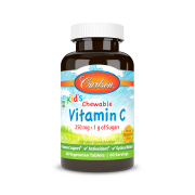 Carlson Labs Kid's Chewable Vitamin C 250 mg 60 tab