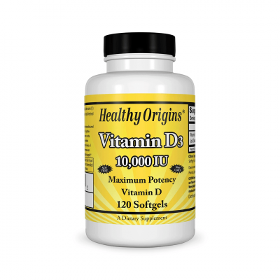 Healthy Origins Vitamin D3 10000 IU 120 softgels Healthy Origins Vitamin D3 10000 IU 120 softgels