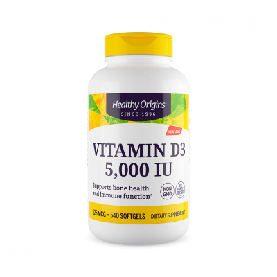 Healthy Origins Vitamin D3 5000 IU 540 softgels Healthy Origins Vitamin D3 5000 IU 540 softgels