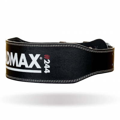 MadMax Пояс для тяжелой атлетики MFB-244 Sandwich кожа черный S MadMax Пояс для тяжелой атлетики MFB-244 Sandwich кожа черный S