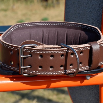 MadMax Пояс для тяжелой атлетики MFB-246 Full leather кожа коричневый L MadMax Пояс для тяжелой атлетики MFB-246 Full leather кожа коричневый L