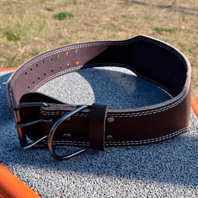 MadMax Пояс для тяжелой атлетики MFB-246 Full leather кожа коричневый L MadMax Пояс для тяжелой атлетики MFB-246 Full leather кожа коричневый L