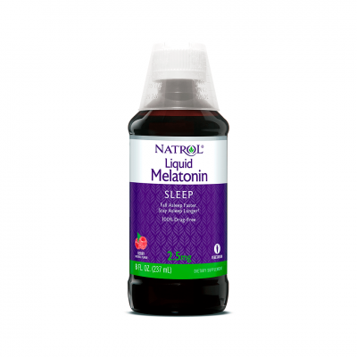 Natrol Melatonin Liquid 2.5 mg 237 ml Berry Natrol Melatonin Liquid 2.5 mg 237 ml Berry