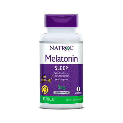 Natrol Melatonin 5 mg Time Release 100 tab Natrol Melatonin 5 mg Time Release 100 tab