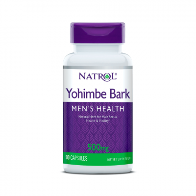 Natrol Yohimbe Bark 500 mg 90 сaps Natrol Yohimbe Bark 500 mg 90 сaps