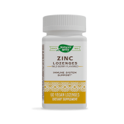 Nature's Way Zinc Lozenges 60 loz / Цинк в льодяниках 