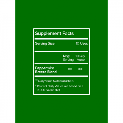 Nutriair Peppermint Breeze 200+ inhalations Nutriair Peppermint Breeze 200+ inhalations