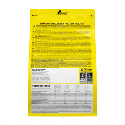 Olimp 100% Natural Whey Protein Isolate 600 g Olimp 100% Natural Whey Protein Isolate 600 g