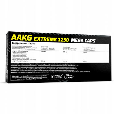 Olimp AAKG 1250 Extreme Mega Caps 120 caps Olimp AAKG 1250 Extreme Mega Caps 120 caps