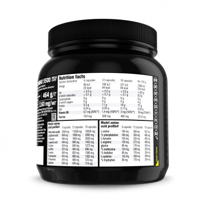 Olimp Anabolic Amino 5500 Mega Caps 400 caps Olimp Anabolic Amino 5500 Mega Caps 400 caps
