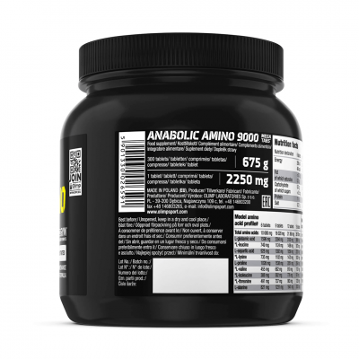 Olimp Anabolic Amino 9000 Mega Tabs 300 tabs Olimp Anabolic Amino 9000 Mega Tabs 300 tabs