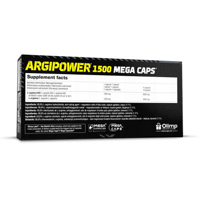 Olimp ArgiPower 1500 Mega Caps 120 caps Olimp ArgiPower 1500 Mega Caps 120 caps