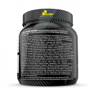 Olimp BCAA Xplode Powder 500 g Cola Olimp BCAA Xplode Powder 500 g Cola