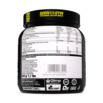 Olimp BCAA Xplode Powder Energy 500 g Xplosive Cola Olimp BCAA Xplode Powder Energy 500 g Xplosive Cola