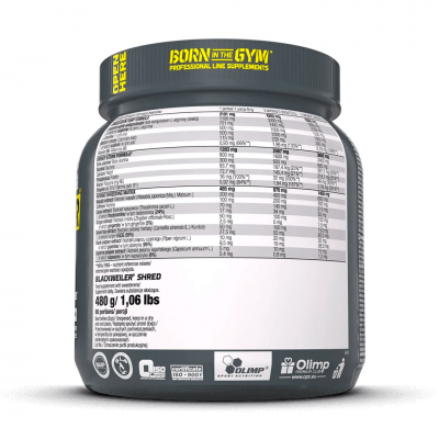 Olimp Blackweiler Shred 480 g Orange Olimp Blackweiler Shred 480 g Orange