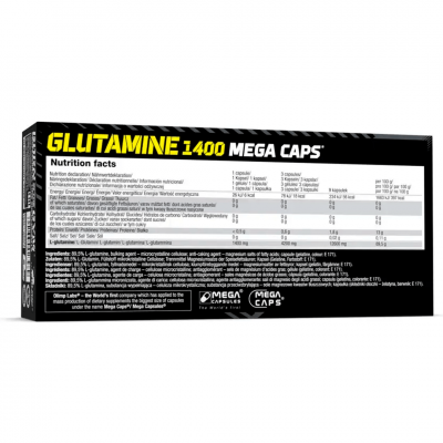 Olimp Glutamine 1400 Mega Caps 120 caps Olimp Glutamine 1400 Mega Caps 120 caps