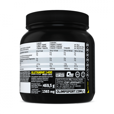 Olimp Glutamine 1400 Mega Caps 300 caps Olimp Glutamine 1400 Mega Caps 300 caps