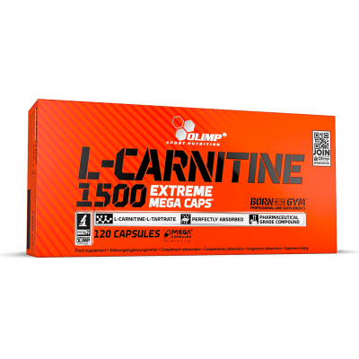 Olimp L-Carnitine 1500 Extreme Mega Caps 120 caps Olimp L-Carnitine 1500 Extreme Mega Caps 120 caps