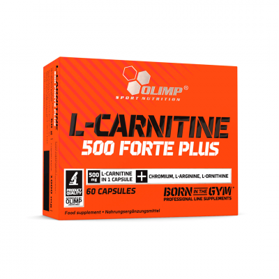 Olimp L-Carnitine 500 Forte Plus Sport Edition 60 caps Olimp L-Carnitine 500 Forte Plus Sport Edition 60 caps