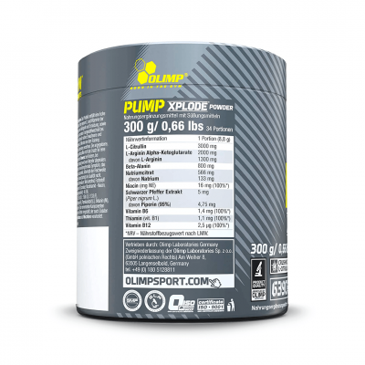 Olimp Pump Xplode Powder 300 g Fruit Punch Olimp Pump Xplode Powder 300 g Fruit Punch