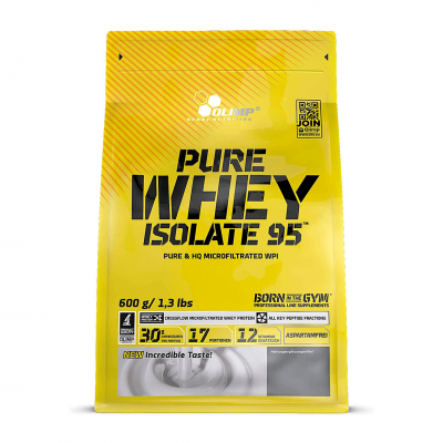 Olimp Pure Whey Isolate 95 600 g Cherry Yoghurt Olimp Pure Whey Isolate 95 600 g Cherry Yoghurt