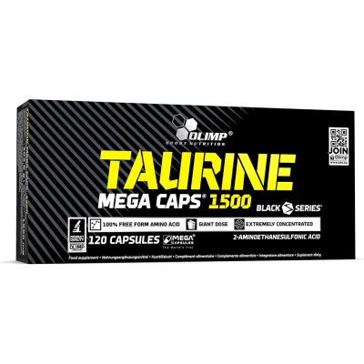 Olimp Taurine 1500 Mega Caps 120 caps Olimp Taurine 1500 Mega Caps 120 caps