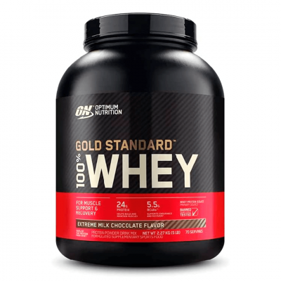 Optimum Nutrition Gold Standart 100% Whey 2.27 kg Extreme Milk Chocolate Optimum Nutrition Gold Standart 100% Whey 2.27 kg Extreme Milk Chocolate