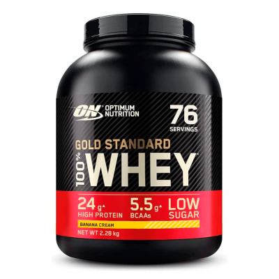 Optimum Nutrition Gold Standart 100% Whey 2.28 kg Banana Cream Optimum Nutrition Gold Standart 100% Whey 2.28 kg Banana Cream