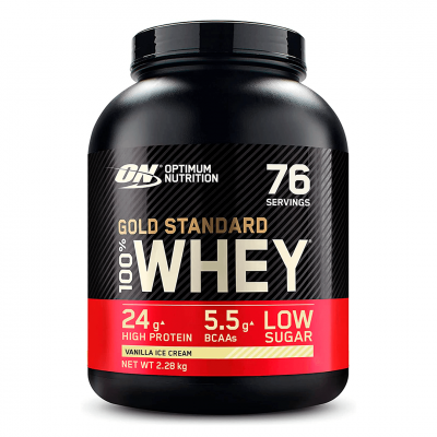 Optimum Nutrition Gold Standart 100% Whey 2.28 kg Vanilla Ice Cream Optimum Nutrition Gold Standart 100% Whey 2.28 kg Vanilla Ice Cream
