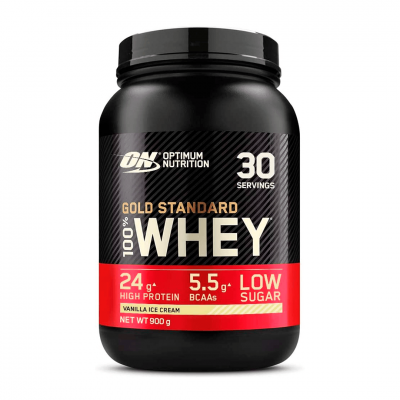 Optimum Nutrition Gold Standart 100% Whey 900 g Vanilla Ice Cream Optimum Nutrition Gold Standart 100% Whey 900 g Vanilla Ice Cream