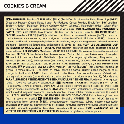 Optimum Nutrition Gold Standart 100% Casein 1.82 kg Cookies & Cream Optimum Nutrition Gold Standart 100% Casein 1.82 kg Cookies & Cream