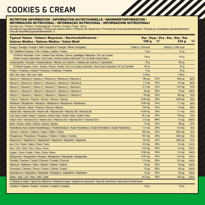 Optimum Nutrition Serious Mass 2.73 kg Cookies & Cream Optimum Nutrition Serious Mass 2.73 kg Cookies & Cream