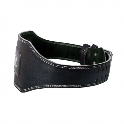 PowerPlay Пояс для важкої атлетики 5053 шкіра чорно-чорний XS PowerPlay Пояс для важкої атлетики 5053 шкіра чорно-чорний XS