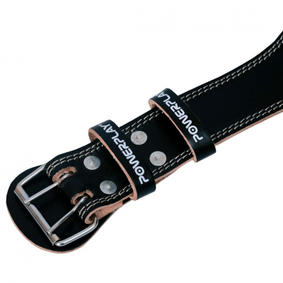 PowerPlay Пояс для важкої атлетики 5053 шкіра чорно-чорний XS PowerPlay Пояс для важкої атлетики 5053 шкіра чорно-чорний XS