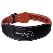 PowerPlay Пояс для важкої атлетики 5085 шкіра чорно-коричневий S