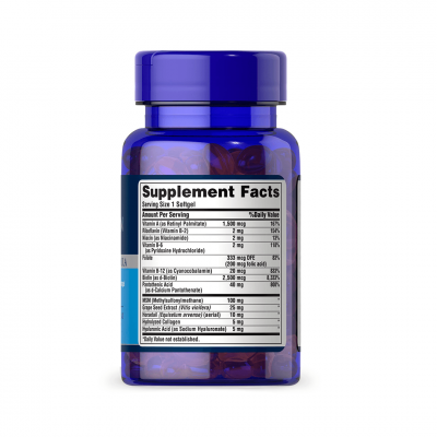 Puritan's Pride Hair, Skin & Nails One Per Day Formula 30 sgels Puritan's Pride Hair, Skin & Nails One Per Day Formula 30 sgels