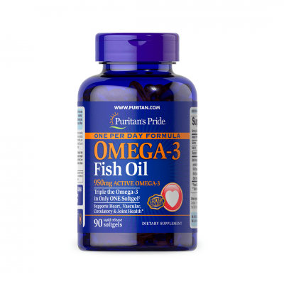 Puritan's Pride One Per Day Omega-3 Fish Oil 90 sgels Puritan's Pride One Per Day Omega-3 Fish Oil 90 sgels