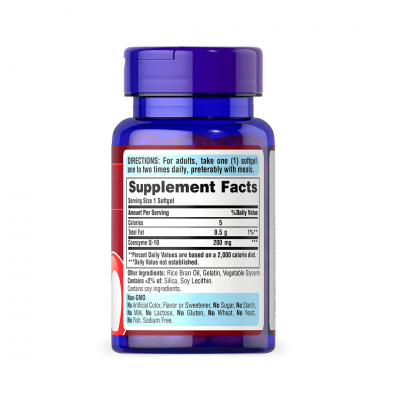 Puritan's Pride Q-SORB™ Co Q-10 200 mg Puritan's Pride Q-SORB™ Co Q-10 200 mg