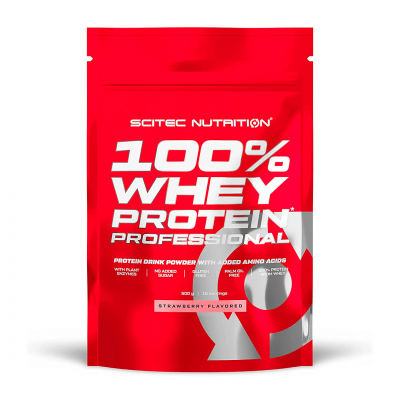 Scitec Nutrition 100% Whey Protein Professional 500 g Strawberry Scitec Nutrition 100% Whey Protein Professional 500 g Strawberry