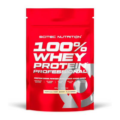 Scitec Nutrition 100% Whey Protein Professional 500 g Vanilla Forest Fruit Scitec Nutrition 100% Whey Protein Professional 500 g Vanilla Forest Fruit