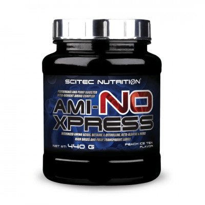 Scitec Nutrition Amin-NO Xpress 440 g Peach Ice Tea Scitec Nutrition Amin-NO Xpress 440 g Peach Ice Tea
